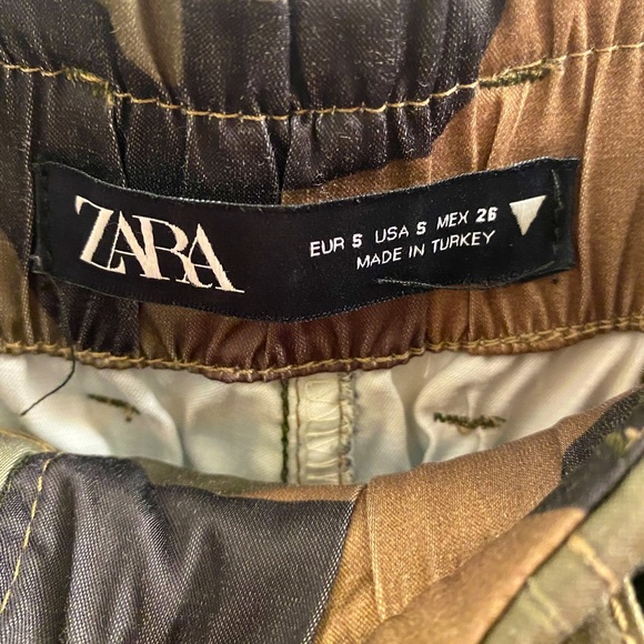 Zara camouflage Pants - Picture 3 of 3